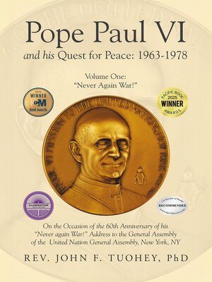 cover image of Pope Paul VI and His Quest for Peace